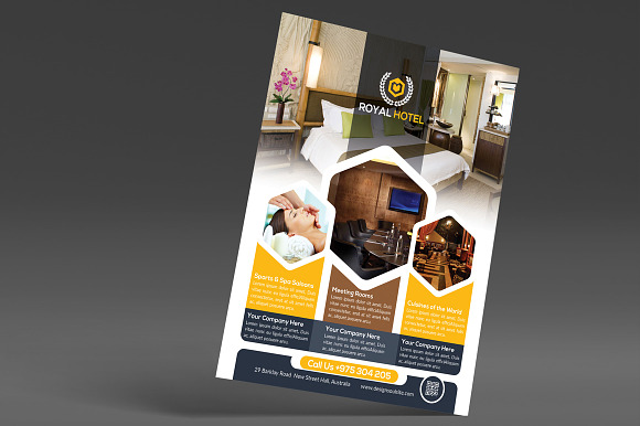 Hotel Flyer in Flyer Templates - product preview 1