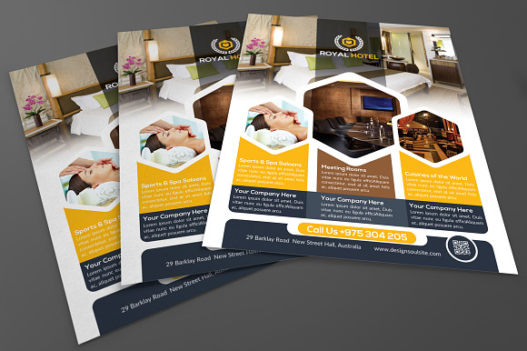 Hotel Flyer in Flyer Templates - product preview 2