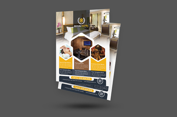 Hotel Flyer in Flyer Templates - product preview 3