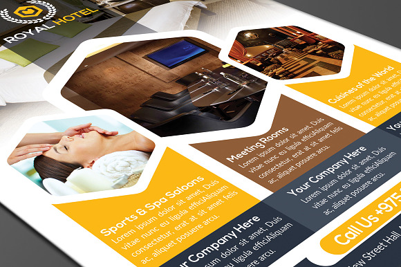 Hotel Flyer in Flyer Templates - product preview 4