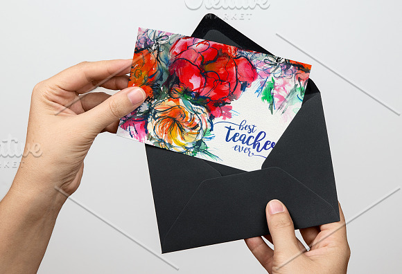 For the best teacher ever in Card Templates - product preview 2