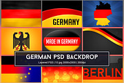 Germany Background PSD