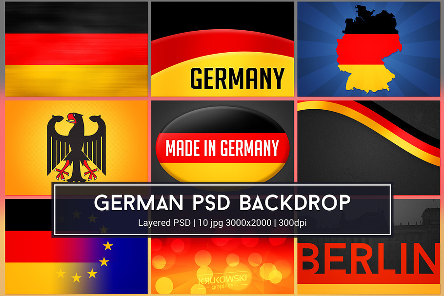 Germany Background PSD in Textures - product preview 8