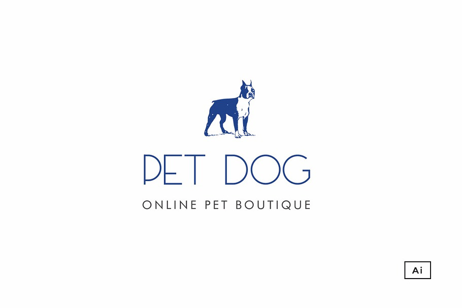 Pet Boutique Logo Template