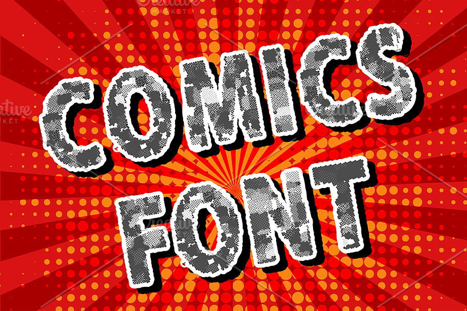 Comics font. Vol. 1