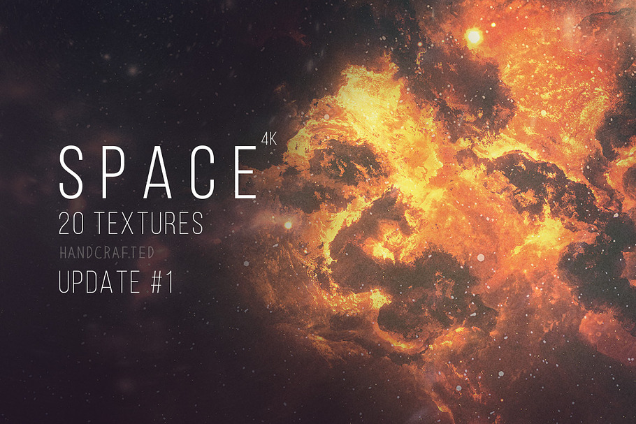 Space 4k – 20 dark space textures in Textures - product preview 8