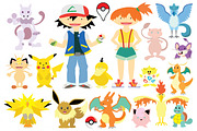 Pokemon Go - Clipart & Vector Set