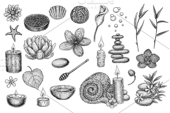 SPA Collection in Illustrations - product preview 1