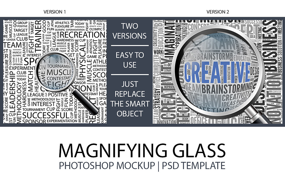 MAGNIFYING GLASS | Mockup Template in Print Mockups - product preview 8
