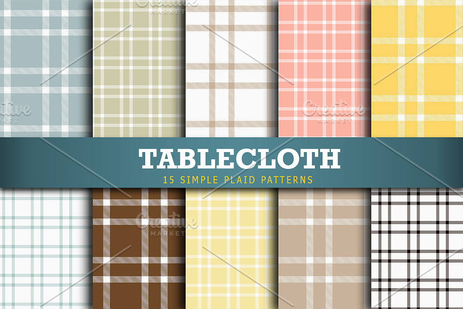 Tablecloth in Patterns - product preview 8