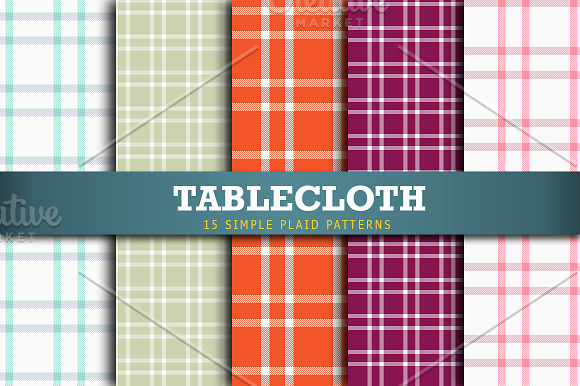 Tablecloth in Patterns - product preview 1