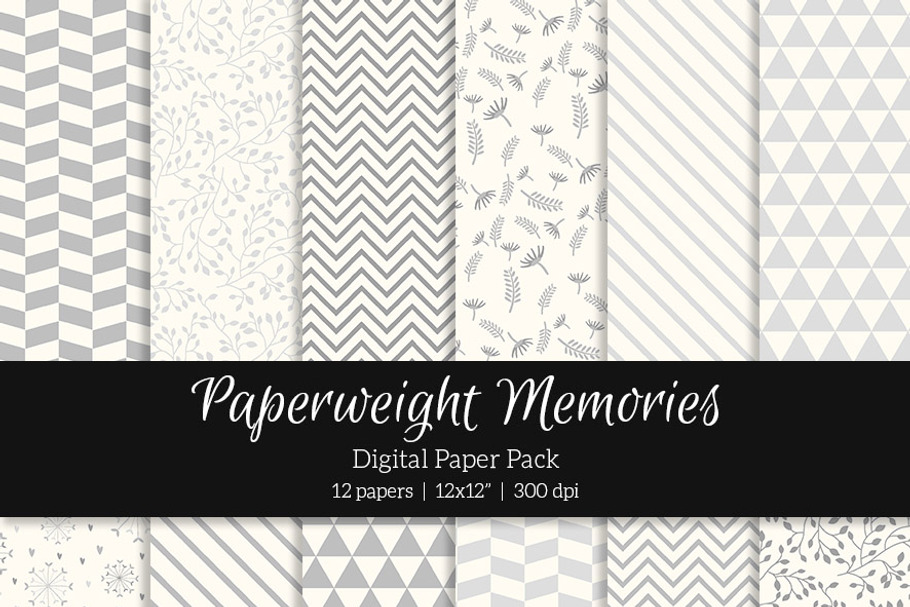 Patterned Paper - Misty Morning in Patterns - product preview 8