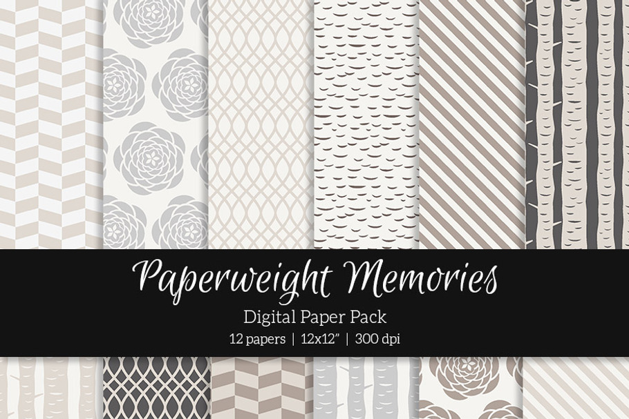 Patterned Paper – Into the Woods in Patterns - product preview 8
