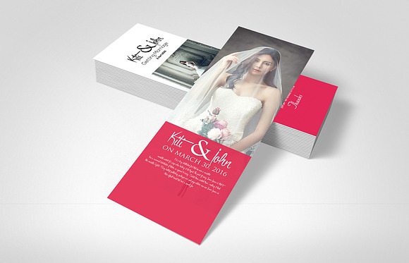 Wedding Rack Card Templates in Card Templates - product preview 1