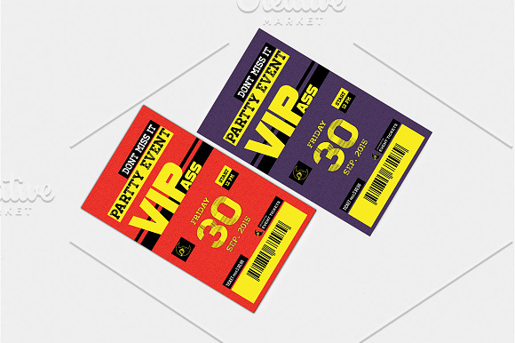 Multipurpose party event bundle in Card Templates - product preview 3