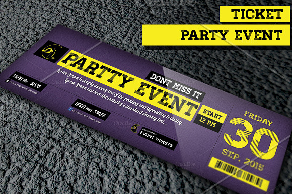 Multipurpose party event bundle in Card Templates - product preview 5