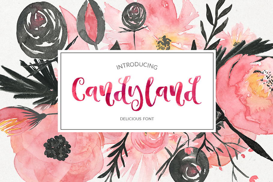 Candyland - delicious font