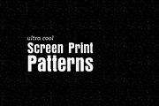 Screen Print Patterns (Illustrator)