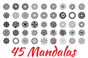 BIG BUNDLE MANDALAS (45 set)