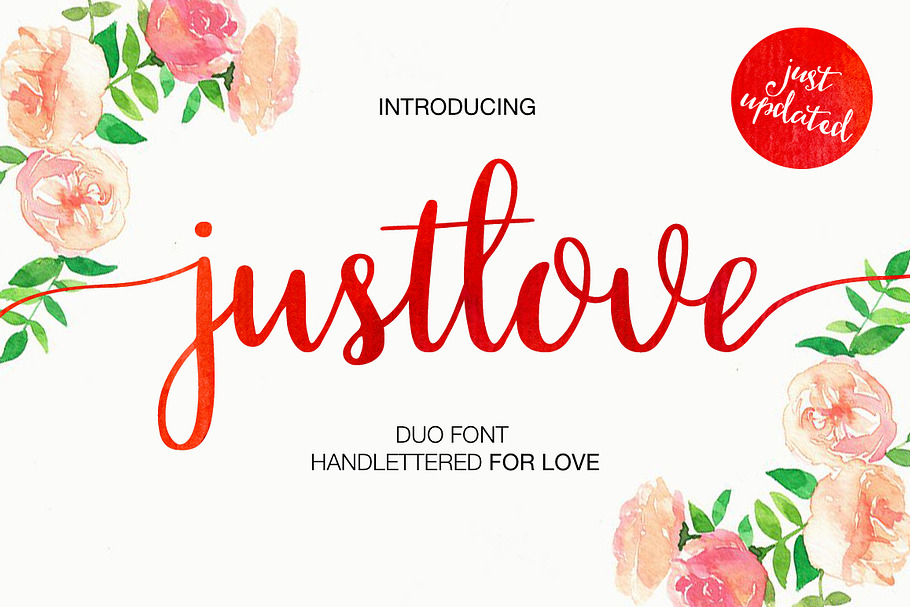 Just Love Script in Love Fonts - product preview 8