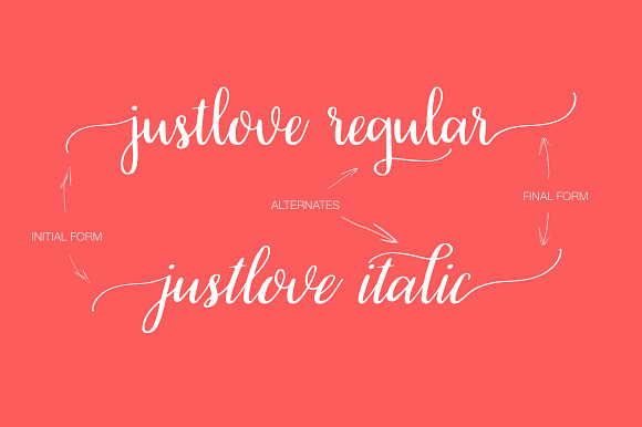 Just Love Script in Love Fonts - product preview 2