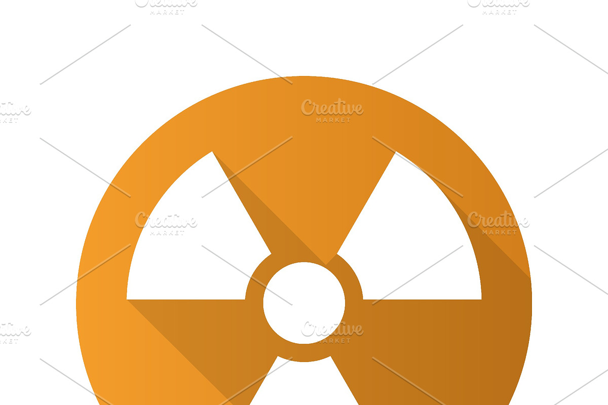Radiation sign icon. Vector in Graphics - product preview 8