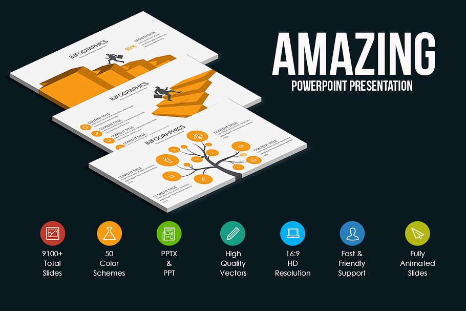 Amazing Powerpoint Template in PowerPoint Templates - product preview 8