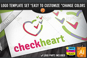 Pixel Ticks Heart Check Clinic Logo