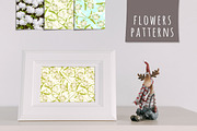 Linden flower pattern set