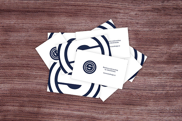 Business cards mockup in Print Mockups - product preview 4