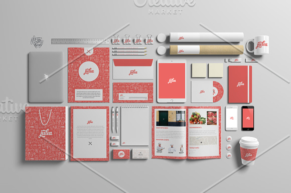 Stationery/Branding Mock-Up in Branding Mockups - product preview 1