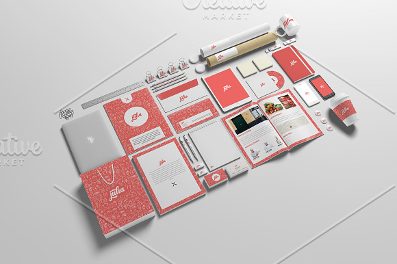 Stationery/Branding Mock-Up in Branding Mockups - product preview 2