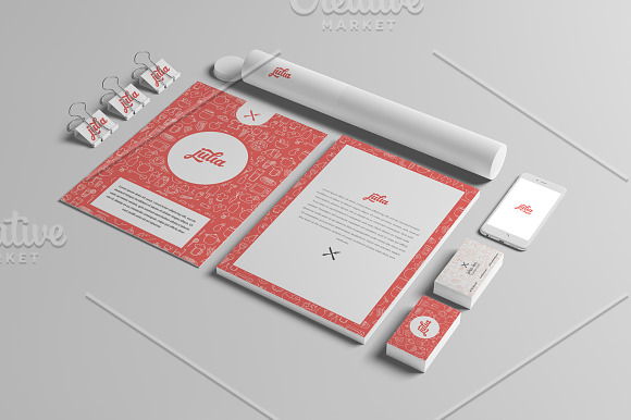 Stationery/Branding Mock-Up in Branding Mockups - product preview 3