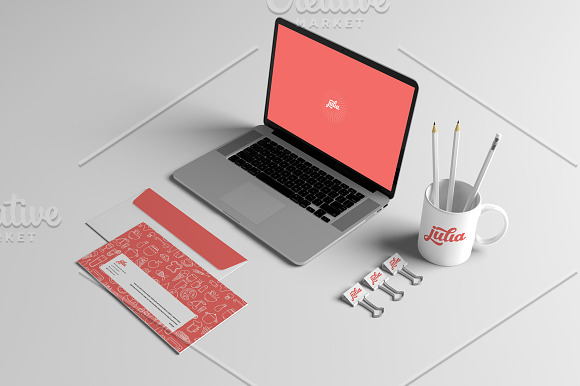Stationery/Branding Mock-Up in Branding Mockups - product preview 9