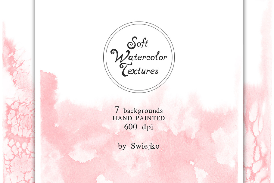Soft Watercolor Ombre Paper in Textures - product preview 8