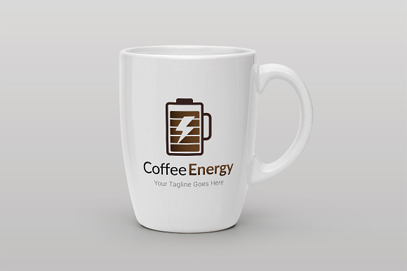 Coffee Energy Logo Template in Logo Templates - product preview 1