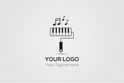 Music Painting Logo Template