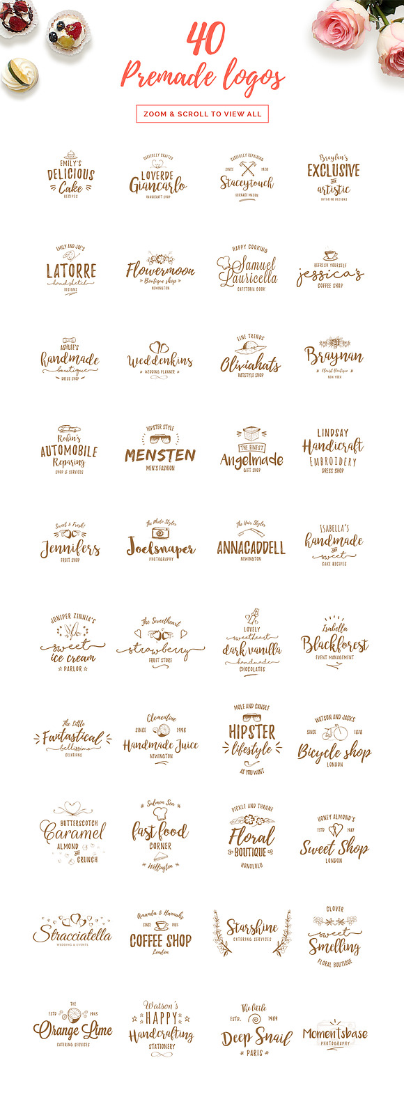 Typographic Logo Creator in Logo Templates - product preview 9
