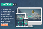 Katror | One Page Multi-purpose PSD