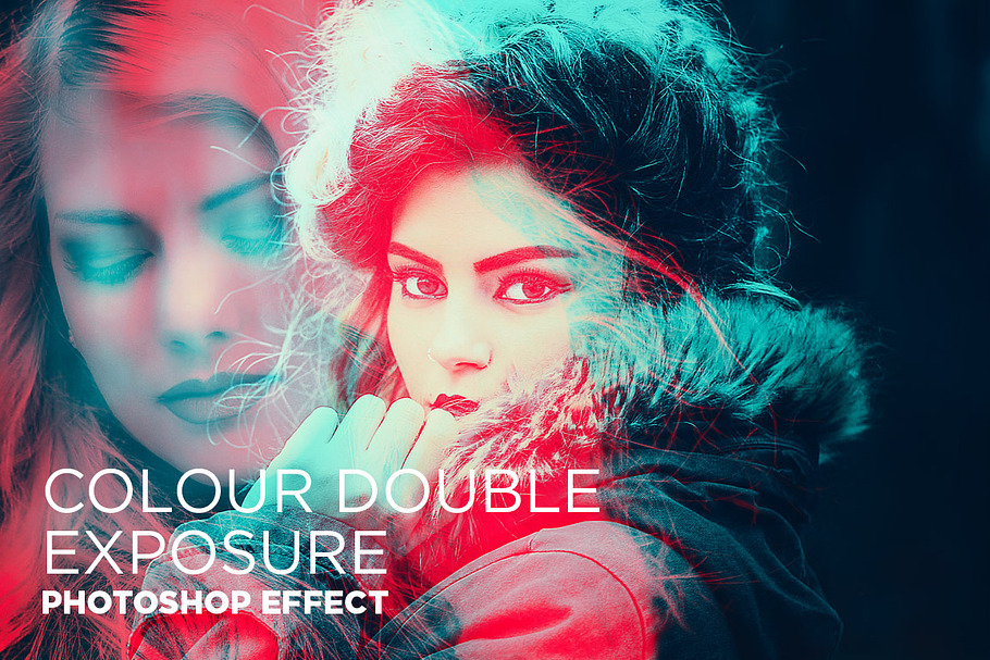 Colour Double Exposure Photoshop FX in Graphics - product preview 8