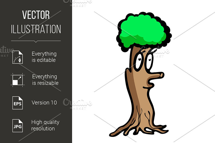 Funny tree in Graphics - product preview 8