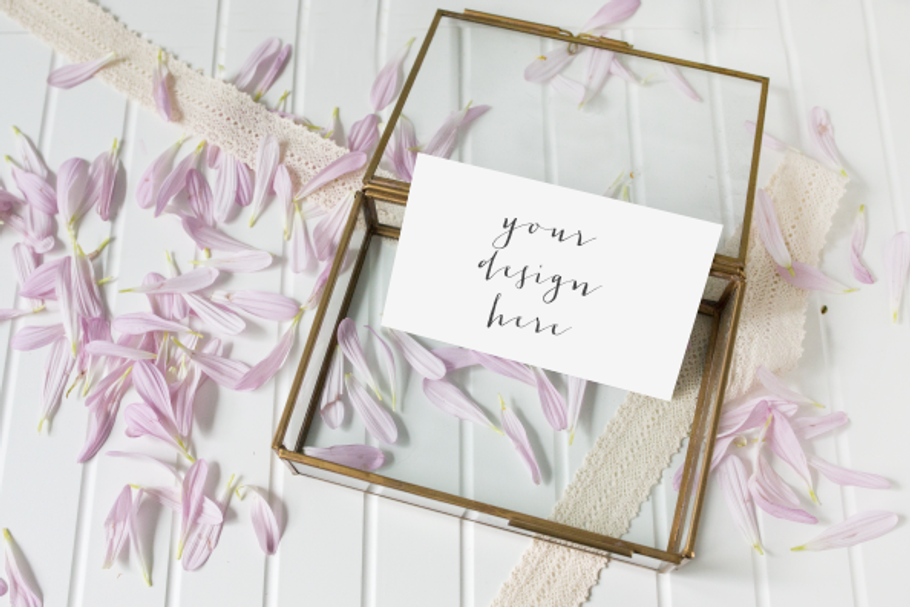 Floral Card Mockup in Print Mockups - product preview 8