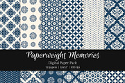 Patterned Paper – Always Blue