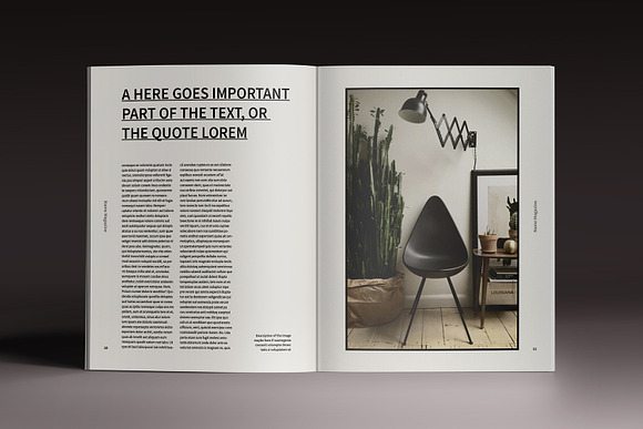 Moore Magazine Indesign Template in Magazine Templates - product preview 4
