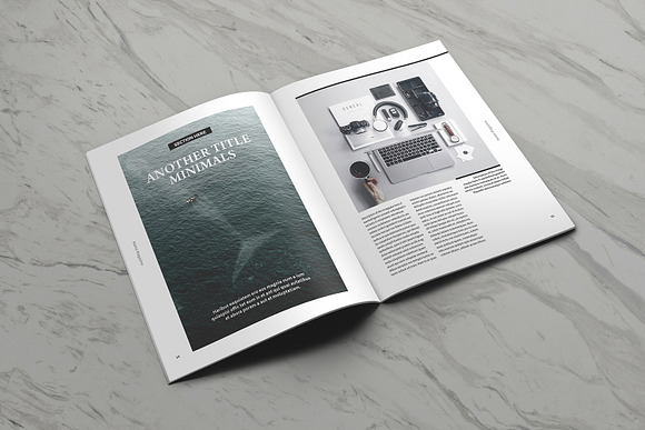 Moore Magazine Indesign Template in Magazine Templates - product preview 6
