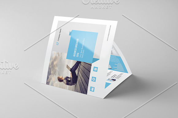 Trifold Corporate Brochure-V568 in Brochure Templates - product preview 5