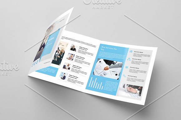 Trifold Corporate Brochure-V568 in Brochure Templates - product preview 6