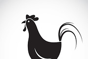 Vector image of a chicken.