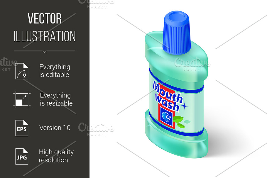 Mouthwash in Graphics - product preview 8