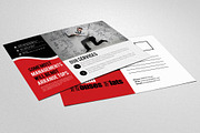 Business Corporate Agency Postcard